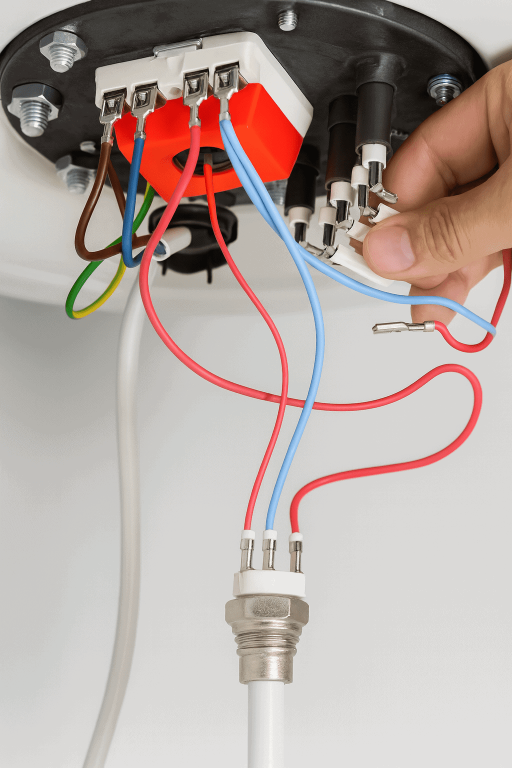 Instalación termo eléctrico en baño Palma